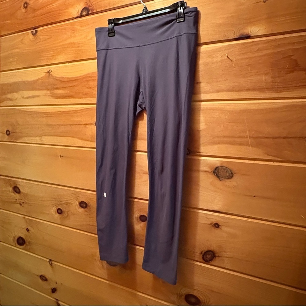 Under Armour Black and White Leggings High Waist Athletic Fit